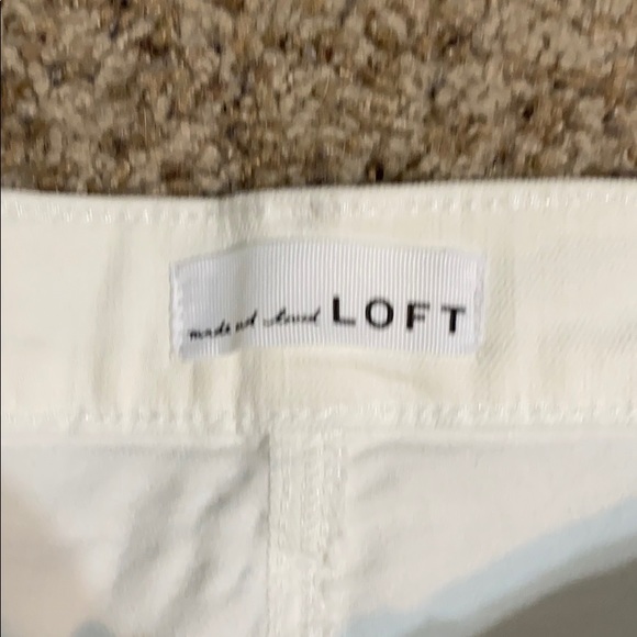 Loft Embroidered White Shorts - Picture 2 of 7